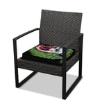 Lion Joker Print Outdoor Seat Cushion Cover