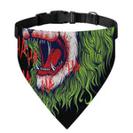 Lion Joker Print Over The Collar Dog Bandana