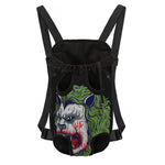 Lion Joker Print Pet Carrier Backpack