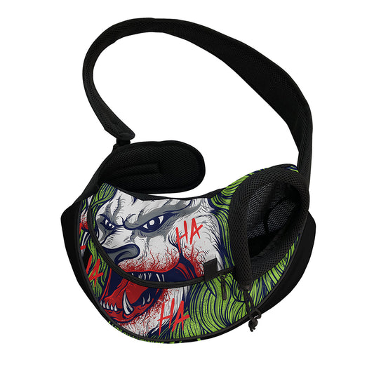 Lion Joker Print Pet Sling Carrier
