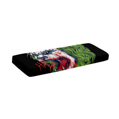Lion Joker Print Piano Keyboard Cover