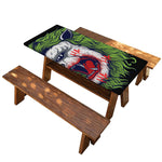 Lion Joker Print Picnic Table Cover