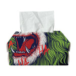 Lion Joker Print Rectangle Tissue Box Cover