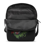 Lion Joker Print Rectangular Crossbody Bag