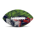 Lion Joker Print Rugby Ball