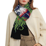 Lion Joker Print Scarf