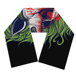 Lion Joker Print Scarf