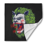 Lion Joker Print Silk Bandana