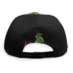 Lion Joker Print Snapback Cap