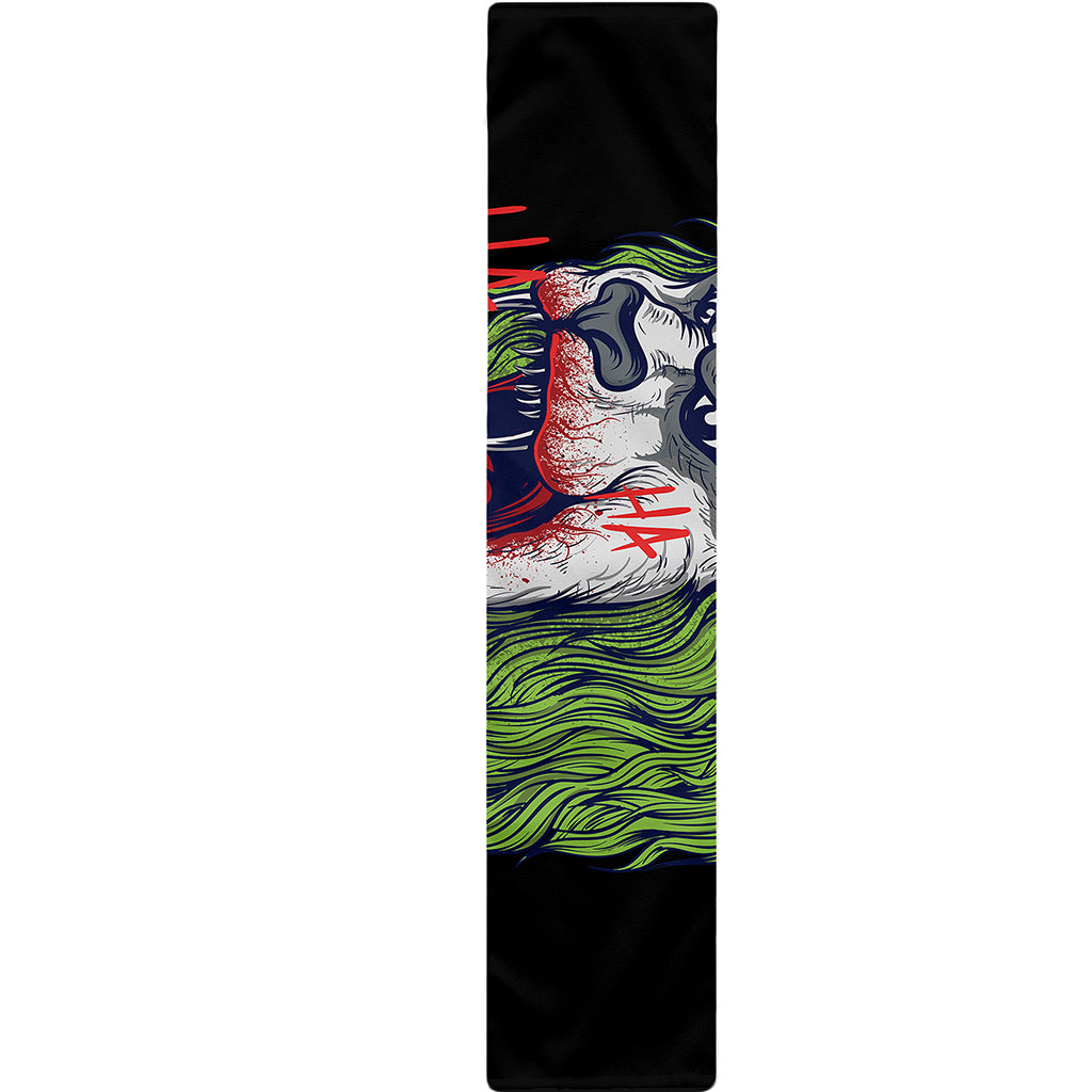 Lion Joker Print Table Runner