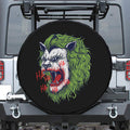 Lion Joker Print Tire Cover