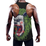 Lion Joker Print Training Tank Top