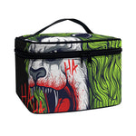 Lion Joker Print Travel Makeup Bag