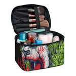 Lion Joker Print Travel Makeup Bag