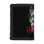Lion Joker Print Trifold Wallet