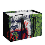 Lion Joker Print Utility Tote Bag