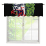 Lion Joker Print Window Valance