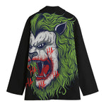 Lion Joker Print Women's Blazer