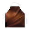 Liquid Chocolate Print Adjustable Apron