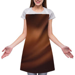 Liquid Chocolate Print Adjustable Apron