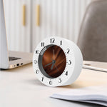Liquid Chocolate Print Alarm Clock