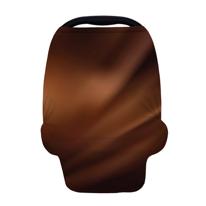 Liquid Chocolate Print Baby Seat Cover