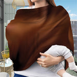 Liquid Chocolate Print Baby Seat Cover