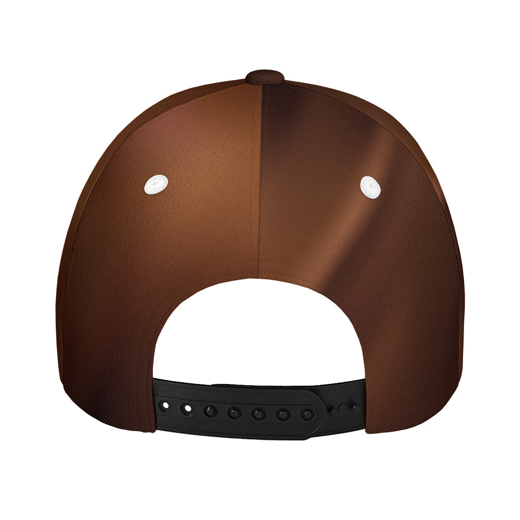 Liquid Chocolate Print Baseball Cap