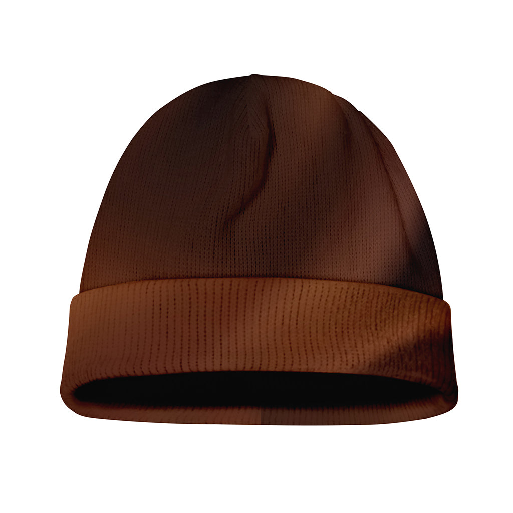 Liquid Chocolate Print Beanie