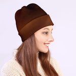 Liquid Chocolate Print Beanie