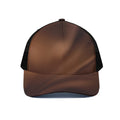 Liquid Chocolate Print Black Mesh Trucker Hat