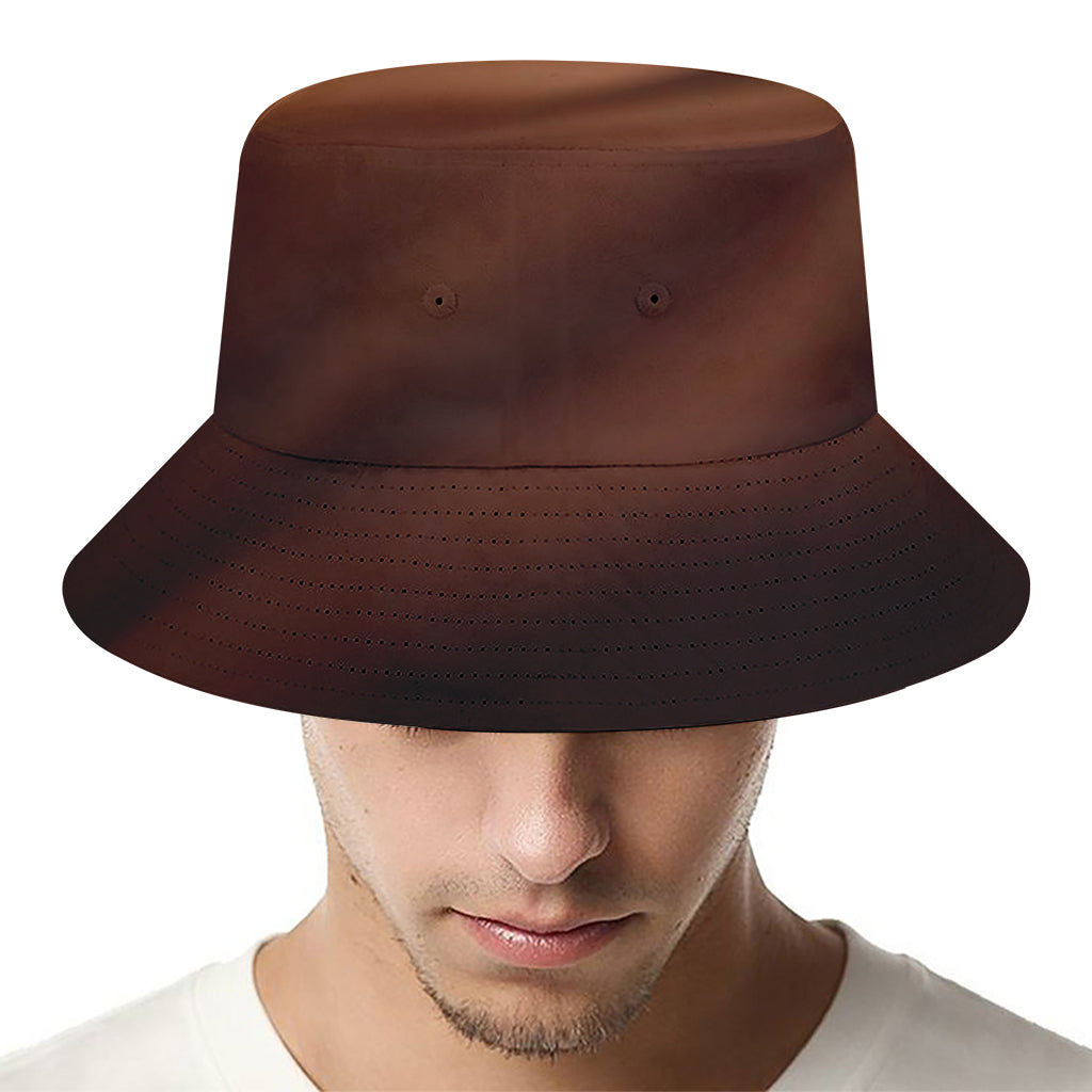 Liquid Chocolate Print Bucket Hat