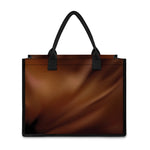 Liquid Chocolate Print Canvas Tote Bag