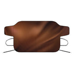 Liquid Chocolate Print Car Windshield Snow Cover