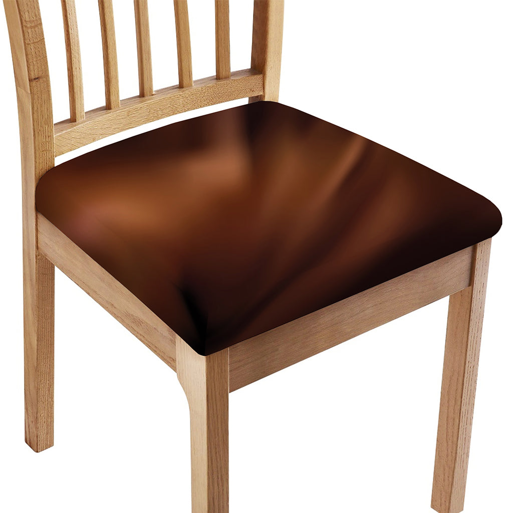 Liquid Chocolate Print Chair Cushion Cover
