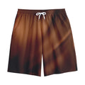 Liquid Chocolate Print Cotton Shorts