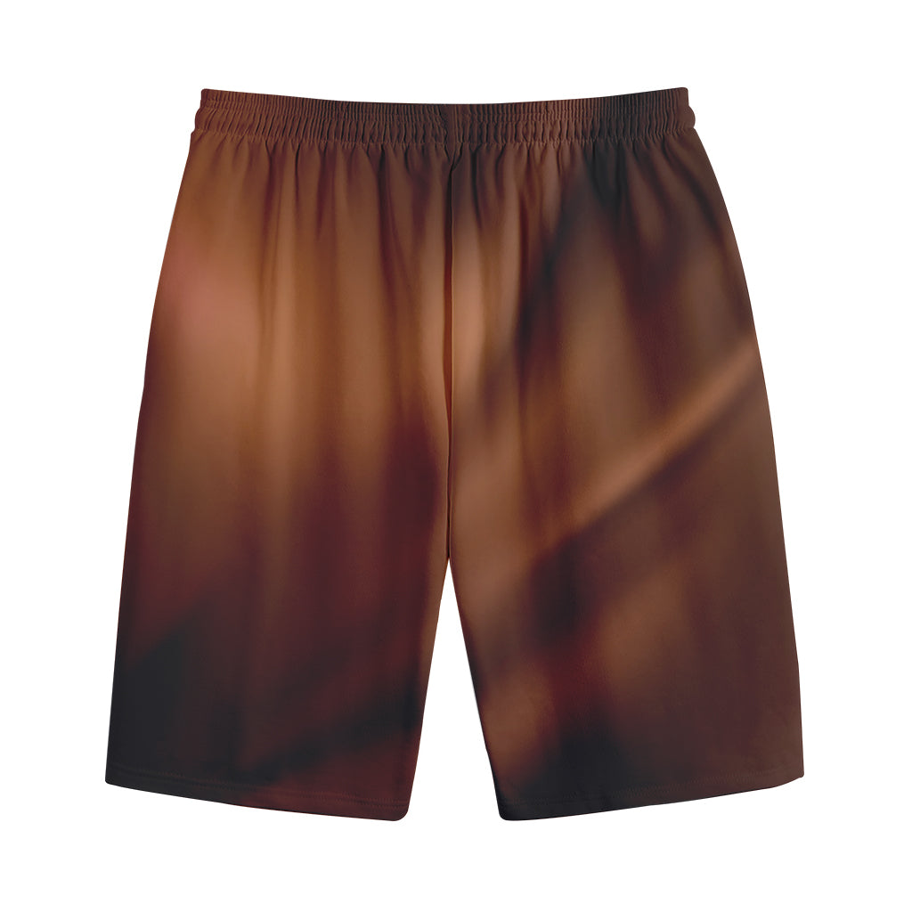 Liquid Chocolate Print Cotton Shorts