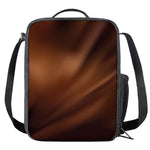Liquid Chocolate Print Crossbody Lunch Bag