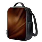 Liquid Chocolate Print Crossbody Lunch Bag