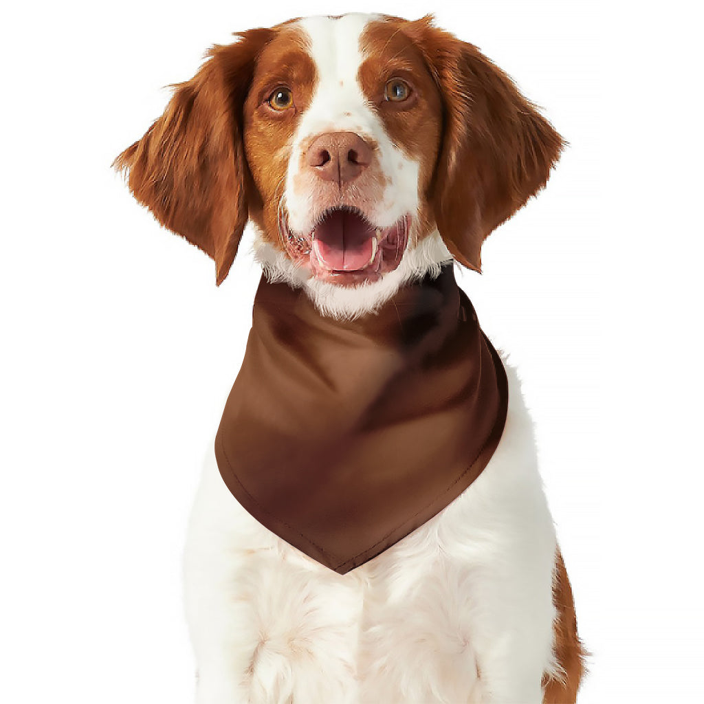 Liquid Chocolate Print Dog Bandana