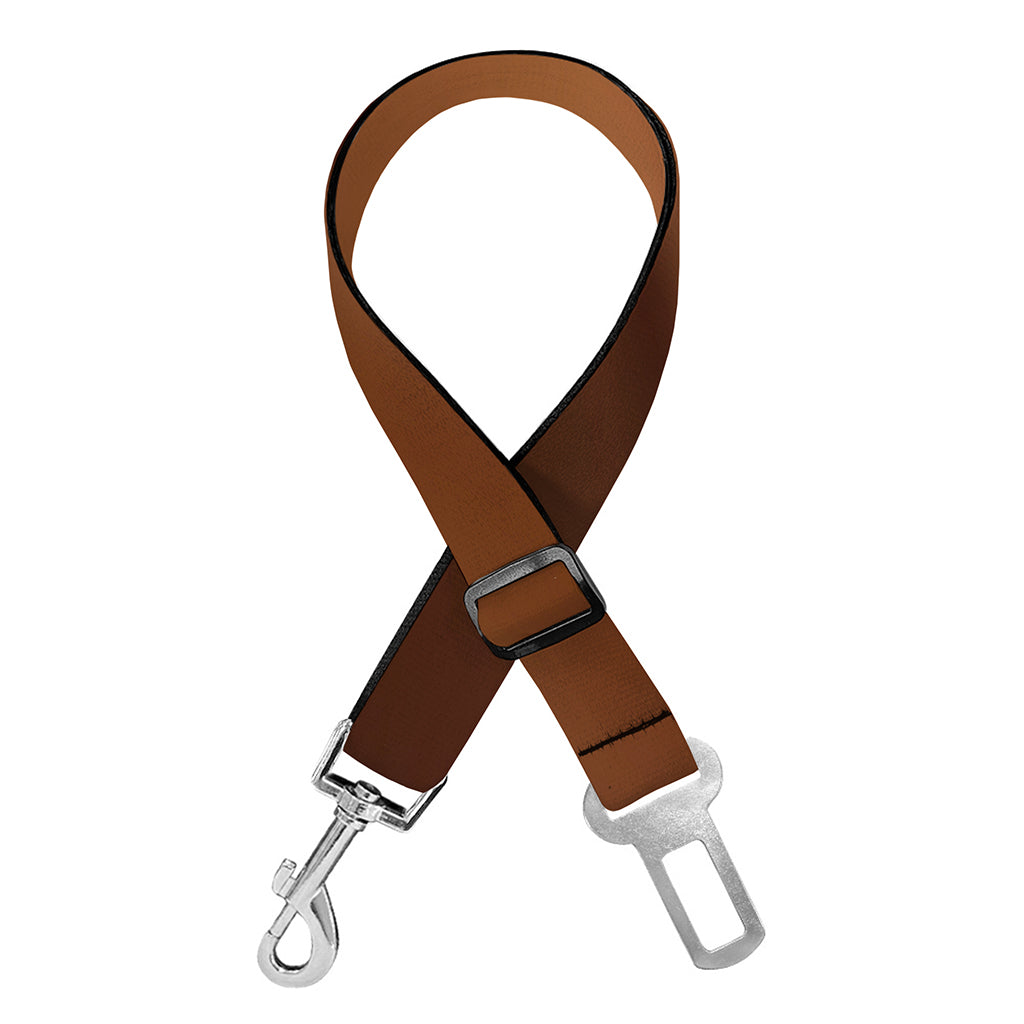 Liquid Chocolate Print Dog Seat Belt