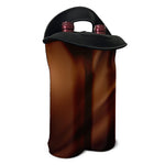 Liquid Chocolate Print Double Neoprene Wine Tote