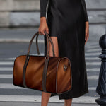 Liquid Chocolate Print Duffle Bag