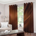 Liquid Chocolate Print Extra Wide Grommet Curtains
