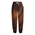 Liquid Chocolate Print Fleece Lined Knit Pants