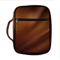Liquid Chocolate Print Front Pocket Bible Bag