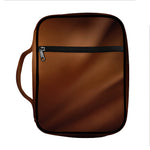 Liquid Chocolate Print Front Pocket Bible Bag