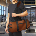 Liquid Chocolate Print Gym Bag
