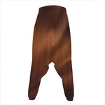 Liquid Chocolate Print Hammer Pants