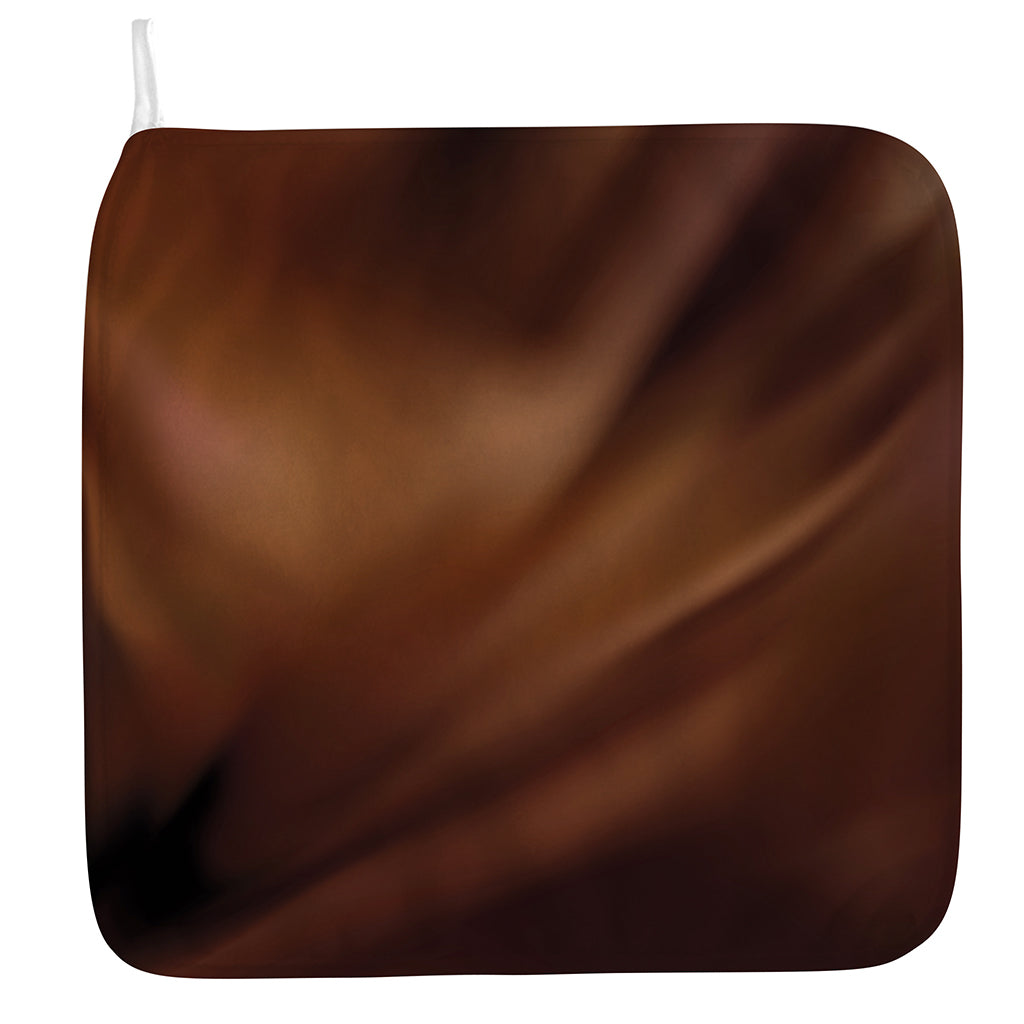 Liquid Chocolate Print Hand Towel